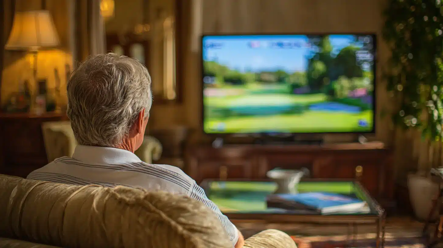 golf på tv